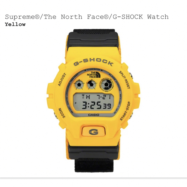 Supreme G-SHOCK yellowのサムネイル