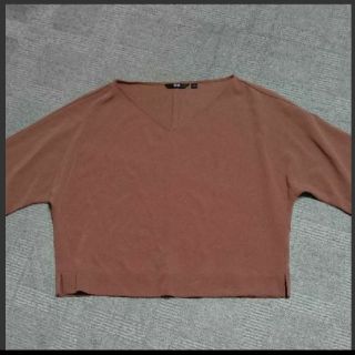 ユニクロ(UNIQLO)のUNIQLO ドレープシャツ(Tシャツ(長袖/七分))