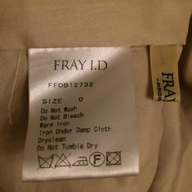 FRAY I.D(フレイアイディー)のfray.id  背中あきワンピース レディースのワンピース(ひざ丈ワンピース)の商品写真