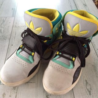adidas - 【送料無料】値下げ adidas ハイカット スニーカー カラフル