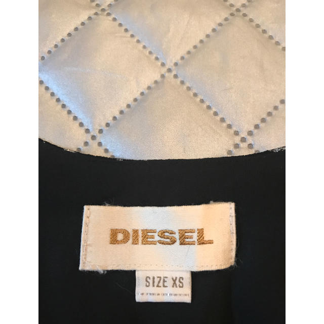 DIESEL(ディーゼル)のキラキラシルバーのワンピース♡ レディースのワンピース(ミニワンピース)の商品写真