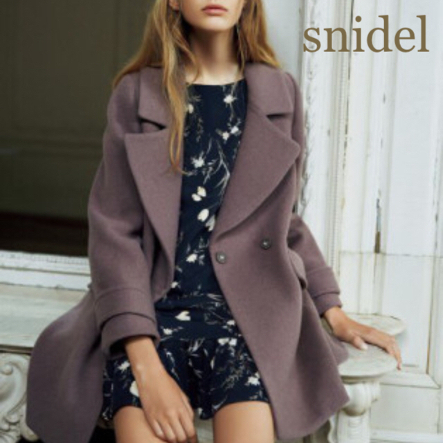 snidel★ほぼ新品★ヴィンテージフラワージョーゼットワンピース