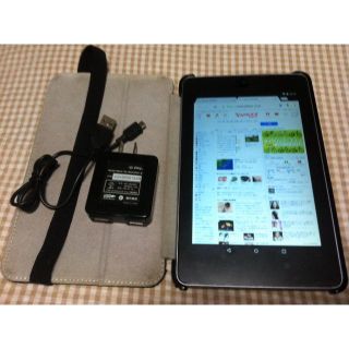 ネクサス7(NEXUS7)の【値下しました】 Nexus7 16G WiFiモデル 付属品一式付(タブレット)