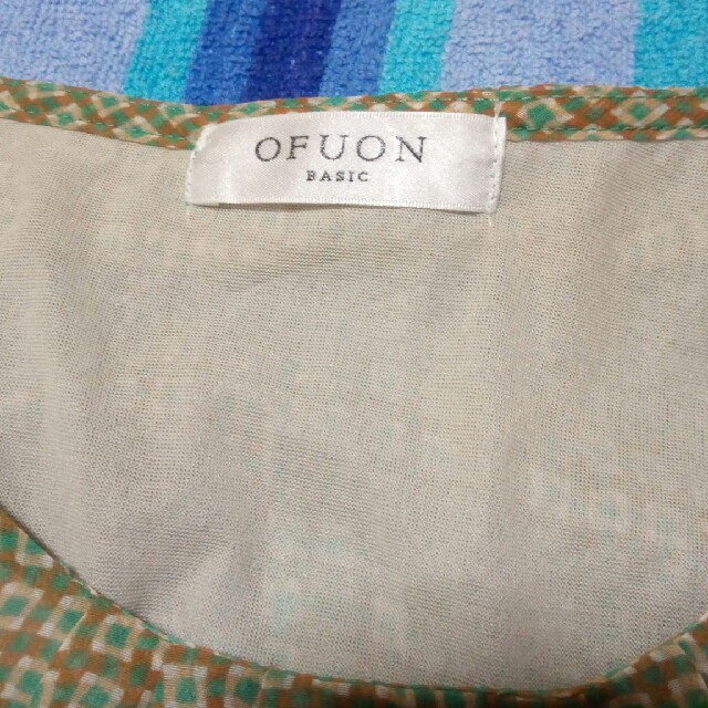 OFUON(オフオン)のOFUON BASIC トップス レディースのトップス(カットソー(半袖/袖なし))の商品写真