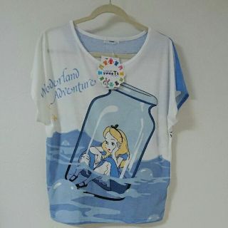 ディズニー(Disney)の【送料込】新品☆アリス・Ｔシャツ(Tシャツ(半袖/袖なし))