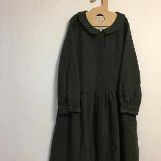 ネストローブ(nest Robe)の le ciel ルシエル ウール ワンピース リンネル ネストローブ(ひざ丈ワンピース)