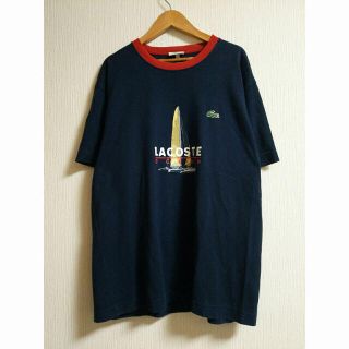 ラコステ(LACOSTE)のLACOSTE ラコステ 個性派古着ストリート 半袖ゆるだぼTシャツ used(Tシャツ/カットソー(半袖/袖なし))