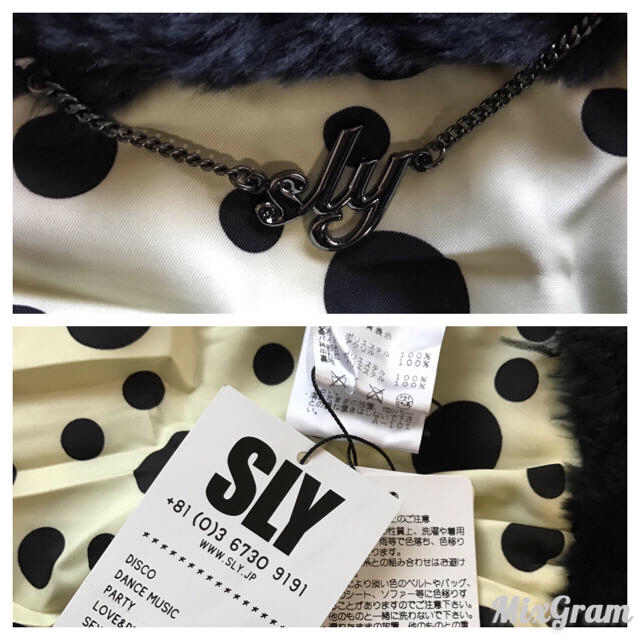 SLY(スライ)の新品未使用☆スライ☆ファー ケープ レディースのファッション小物(マフラー/ショール)の商品写真
