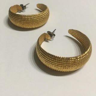 ゴールド ループピアス(ピアス)