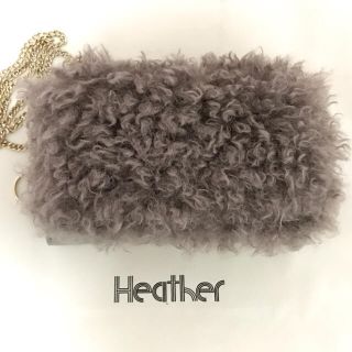 ヘザー(heather)のHeather ファーショルダーバッグ(ショルダーバッグ)