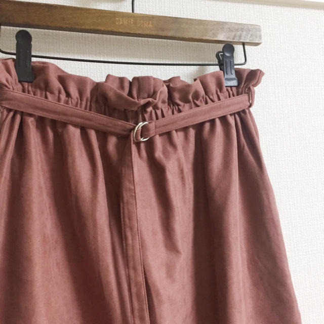 Kastane(カスタネ)のkastane  ＊  smoky pink skirt レディースのスカート(ひざ丈スカート)の商品写真