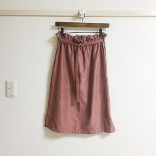 カスタネ(Kastane)のkastane  ＊  smoky pink skirt(ひざ丈スカート)