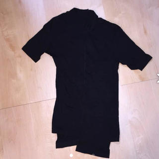 コムデギャルソン(COMME des GARCONS)の#新品#ジュンヤワタナベ ブラック個性派トップス(Tシャツ/カットソー(半袖/袖なし))