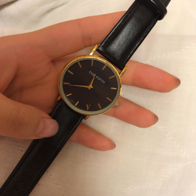 Daniel Wellington(ダニエルウェリントン)のTHE FIETH WATCHES ブラック レディースのファッション小物(腕時計)の商品写真