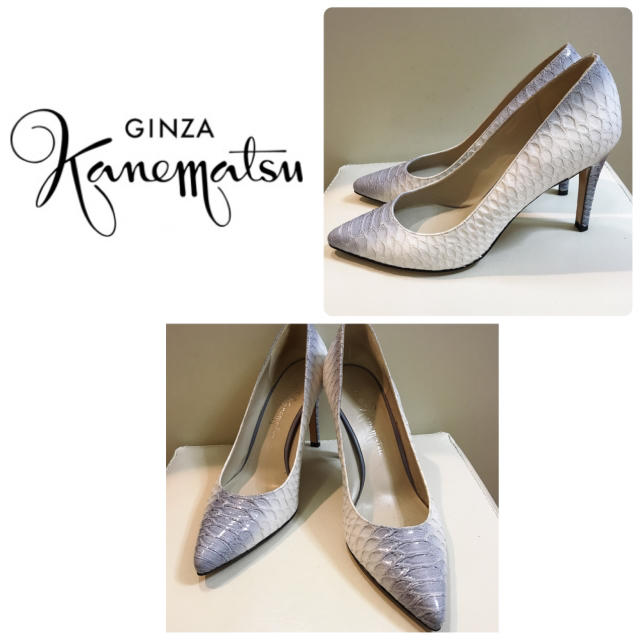GINZA Kanematsu(ギンザカネマツ)の銀座かねまつ♡クロコダイル グラデーション パンプス♡ レディースの靴/シューズ(ハイヒール/パンプス)の商品写真