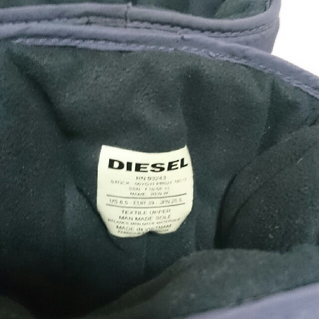 DIESEL(ディーゼル)のディーゼル DIESEL ブーツ EU39 レディース 黒 レディースの靴/シューズ(ブーツ)の商品写真