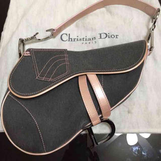 クリスチャンディオール(Christian Dior)の美品！！ディオール サドルバッグ☆送料込(ハンドバッグ)
