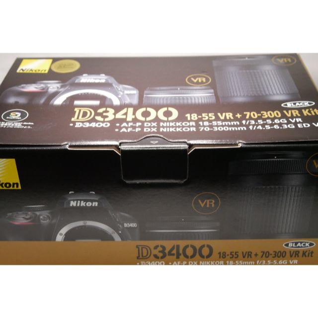 Nikon - 新品 ニコン D3400 18-55レンズ付き 付属品完備