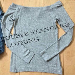 ダブルスタンダードクロージング(DOUBLE STANDARD CLOTHING)のダブスタ♡オフショルダーF(カットソー(半袖/袖なし))