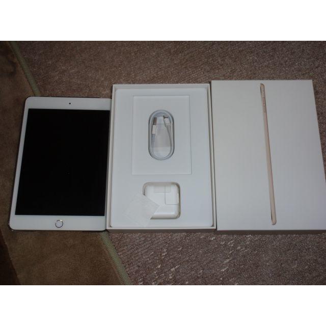 タブレット美品　Apple iPad mini 4 Wi-Fiモデル 16GB ゴールド