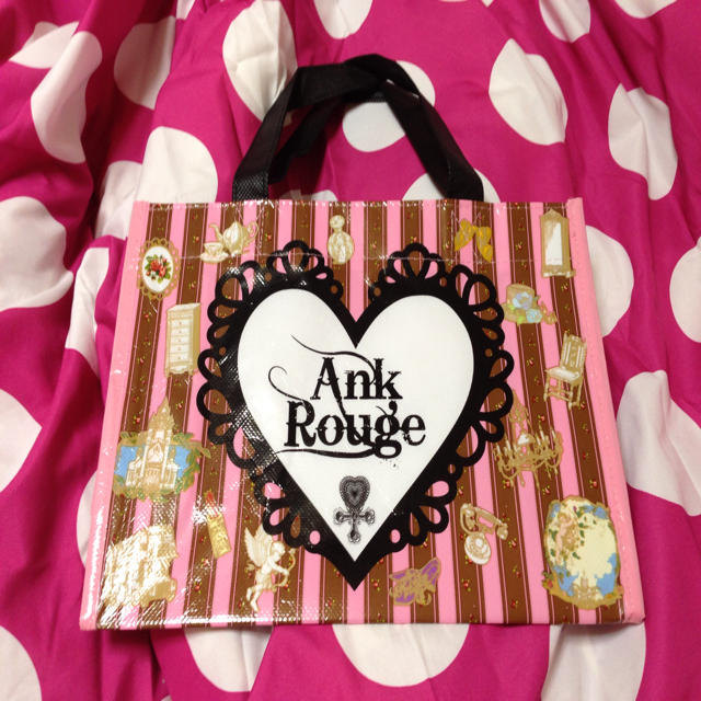 Ank Rouge(アンクルージュ)のアンクルージュ ♡ ショッパー レディースのバッグ(ショップ袋)の商品写真