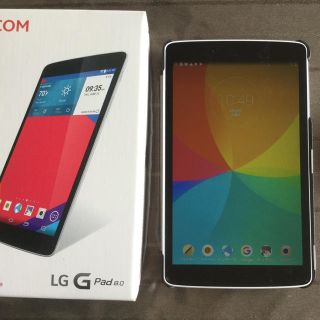 エルジーエレクトロニクス(LG Electronics)のLG  G pad  8.0   【J:COM】(タブレット)