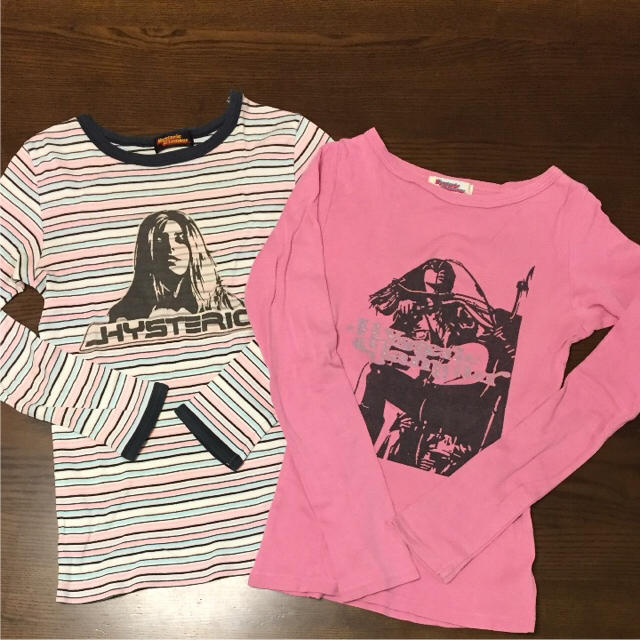 HYSTERIC GLAMOUR(ヒステリックグラマー)のヒステリックグラマー☆ロンT 2枚 レディースのトップス(カットソー(長袖/七分))の商品写真