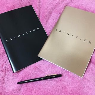 エストネーション(ESTNATION)のESTNATION エストネーション ボールペン ノート SET(ノート/メモ帳/ふせん)