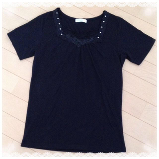 黒Tシャツ♡(Tシャツ(半袖/袖なし))