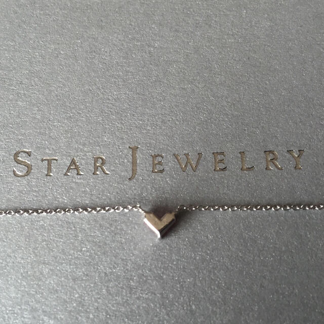 STAR JEWELRY(スタージュエリー)の【しーたろ様専用】star jewelryミステリアスハートネックレス❤️ レディースのアクセサリー(ネックレス)の商品写真