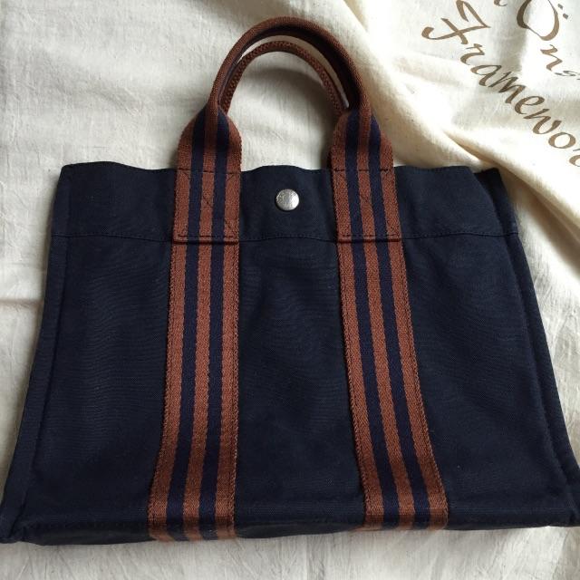 HERMES フールトゥ ネイビー✨超美品✨