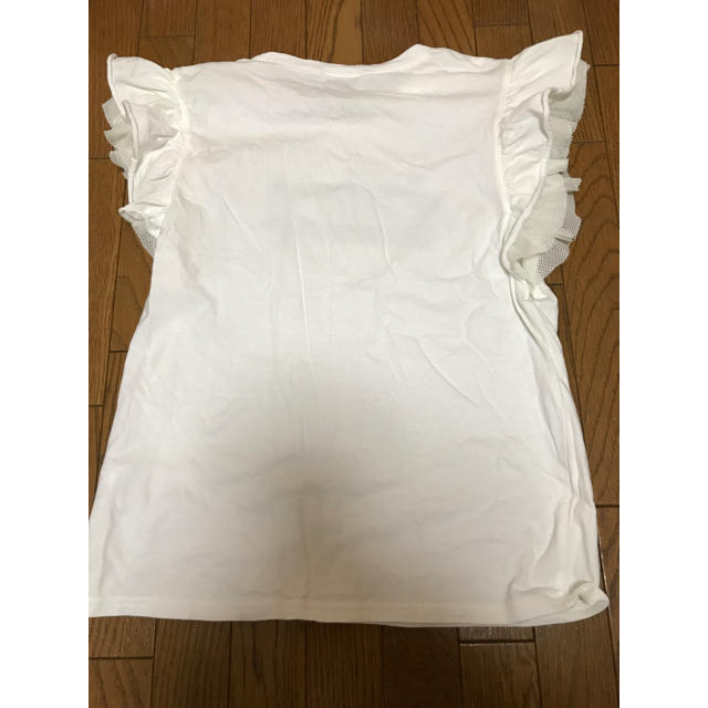 deicy(デイシー)のdeicy me 袖フリルTシャツ デイシー レディースのトップス(Tシャツ(半袖/袖なし))の商品写真