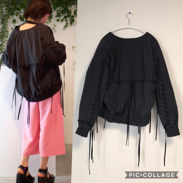 UNUSED - Aさま専用!UNUSED レースアップ ブルゾンの通販 by 売り切り
