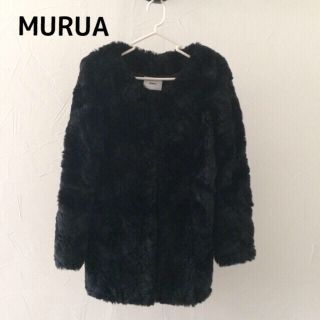 ムルーア(MURUA)のムルーア フェイクファーコート(毛皮/ファーコート)