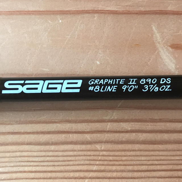 SAGE セージ フライロッド Graphiteⅱ 890DS 9'0”の通販 by ワイ