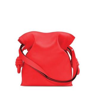 ロエベ(LOEWE)のLOEWE フラメンコ　ノットバッグ　プライマリーレッド(ショルダーバッグ)