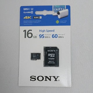 ソニー(SONY)のSONY SDカード 16GB(その他)