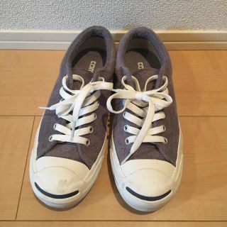 コンバース(CONVERSE)のりっちゃん様専用●ジャックパーセル グレー パイル地(スニーカー)