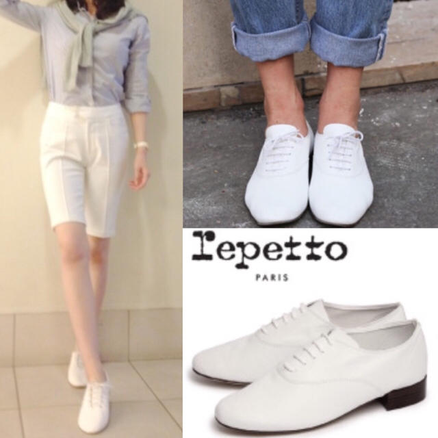 repetto - 極美品、定価37800円 repetto、レペット、レースアップ