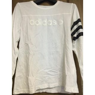 アディダス(adidas)のアディダスネオ 長T 白(Tシャツ(長袖/七分))