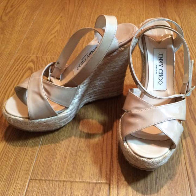 完璧 JIMMYCHOO ジミーチュウ サイズ36 02.FEL サンダル IN.SAE