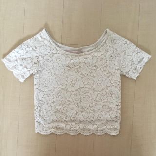 ダズリン(dazzlin)の美品＊dazzlin  レーストップス(カットソー(半袖/袖なし))