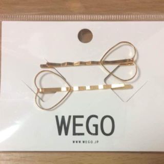 ウィゴー(WEGO)のWEGO ヘアピン ハート  兄こま 土屋太鳳 新品未使用(ヘアピン)