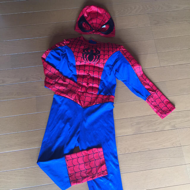 H&M(エイチアンドエム)のハロウィンに❤️スパイダーマンコスプレ エンタメ/ホビーのコスプレ(衣装)の商品写真