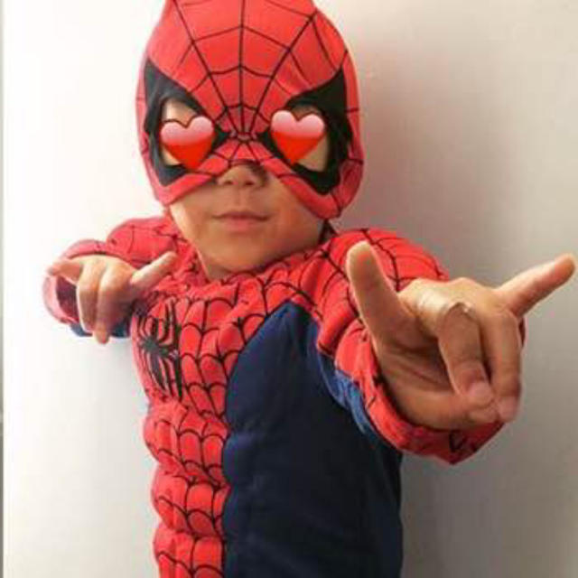 H&M(エイチアンドエム)のハロウィンに❤️スパイダーマンコスプレ エンタメ/ホビーのコスプレ(衣装)の商品写真