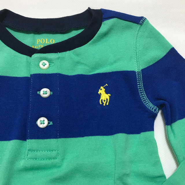 Ralph Lauren(ラルフローレン)の専用ページ☆新品 ラルフローレン 24M/90 ルームウェア グリーン キッズ/ベビー/マタニティのキッズ服男の子用(90cm~)(パジャマ)の商品写真