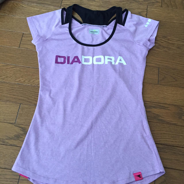 DIADORA(ディアドラ)の[くまりんさん専用] ディアドラ ラン二ング レディース S スポーツ/アウトドアのランニング(ウェア)の商品写真