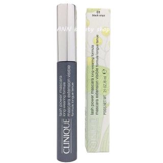 クリニーク(CLINIQUE)の新品 クリニーク ラッシュパワーマスカラ #01 ブラックオニキス 6ml ♡(マスカラ)