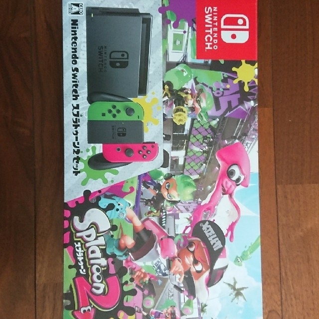 任天堂スイッチ、スプラトゥーン２セットのサムネイル