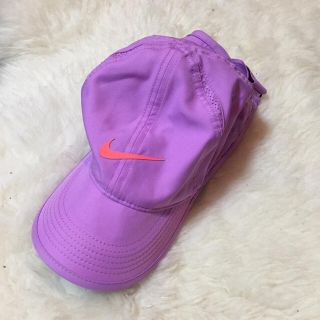 ナイキ(NIKE)のNIKE パープルキャップ(キャップ)